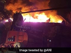 Huge Fire Sweeps Through Kolkata Godown, 20 Fire Engines On Spot