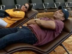 Lara Dutta, Grounded By Delhi Smog, Finds T3's 'Best Spot' For A Nap