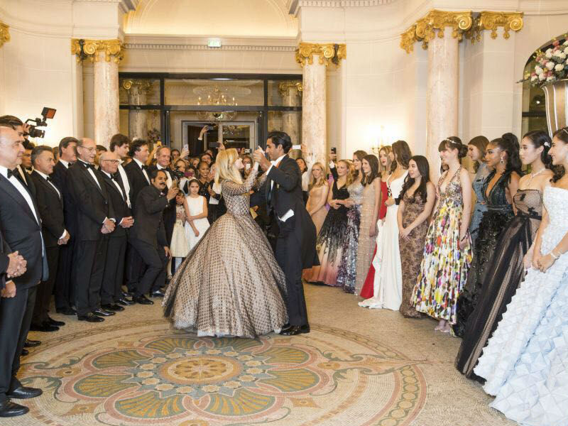 Pics: Jaipur's Padmanabh Singh Waltzes Reese Witherspoon's Daughter Ava At Paris Ball
