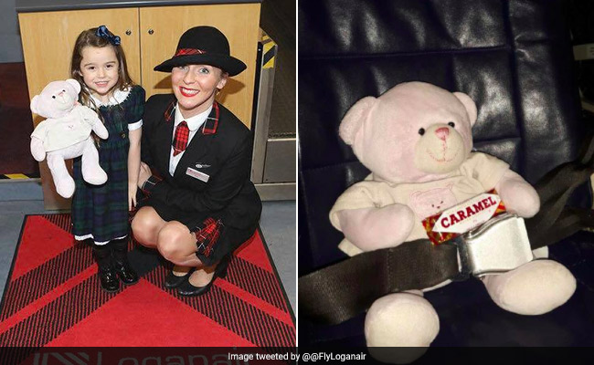 Teddy Bear Flown Over 300 Kms To Be Reunited With Little Girl