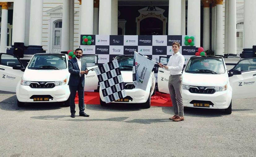 Mahindra, Zoomcar Launch Electric Vehicles In Mysuru
