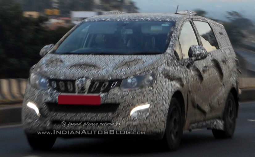 Mahindra U321 MPV Spotted Again With Few Production-Ready Parts