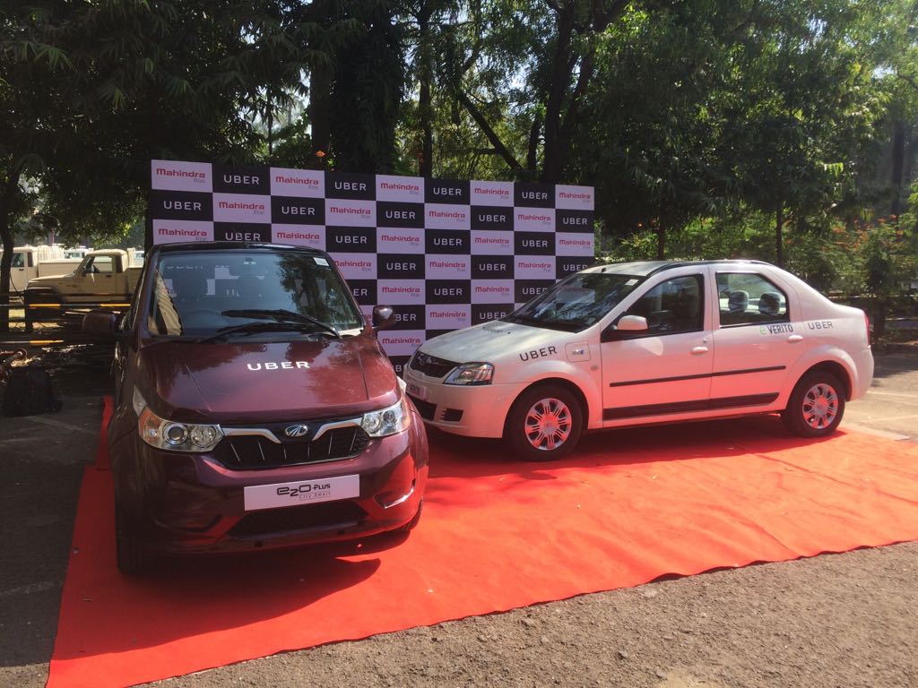 Mahindra-Uber Tie-Up To Deploy Electric Vehicles In India
