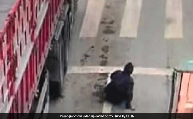 He Was Run Over By A Truck. Moments Later, He Got Up And Walked Away
