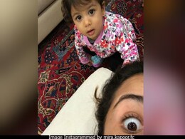 Baby Misha And Mom Mira Rajput's Eye In One Epic Selfie Baby Misha And Mom Mira Rajput's Eye In One Epic Selfie