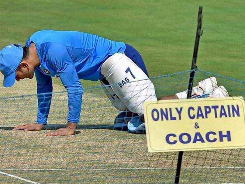 MS Dhoni, Despite Retiring From Tests, Checks Eden Pitch Ahead Of Sri Lanka Test