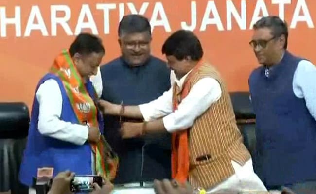 Mukul Roy Joins BJP Month After Quitting Trinamool Congress