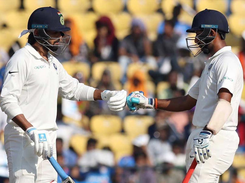 2nd Test, Day 2: Ton-Up Cheteshwar Pujara, Murali Vijay Put India In Command