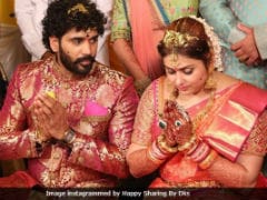 Inside Pics Of Namitha's Wedding In Tirupati
