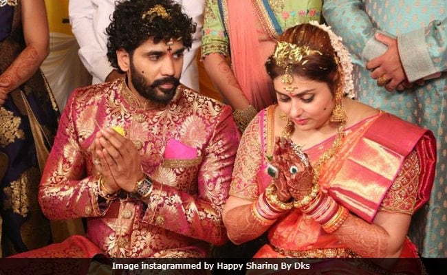 Inside Pics Of Namitha's Wedding In Tirupati