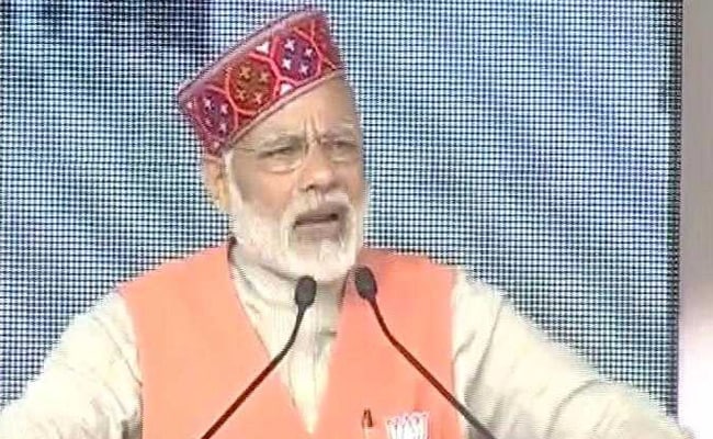 हिमाचल के चुनाव में पीएम नरेंद्र मोदी ने की पांच राक्षसों के खात्मे की बात