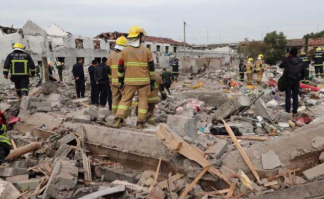 Ningbo Blast In China Caused By Illegal Explosives: Police