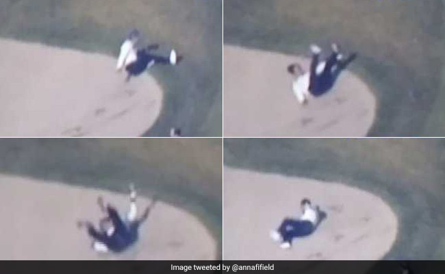 On Golf Course, Abe Did Ninja Stunt - Trump Didn't Even Notice