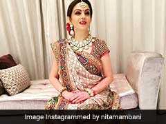 Nita Ambani Visits Ambaji Temple To Offer Isha's Wedding Invitation