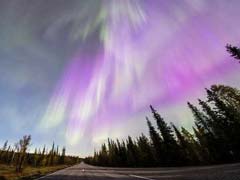 Dazzling Northern Lights Display Illuminates Finnish Skies