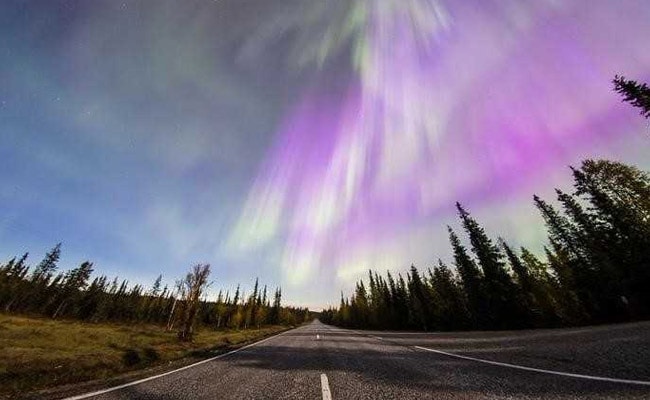 Dazzling Northern Lights Display Illuminates Finnish Skies