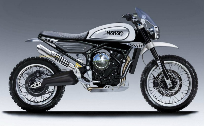 norton 650 cc scrambler concept