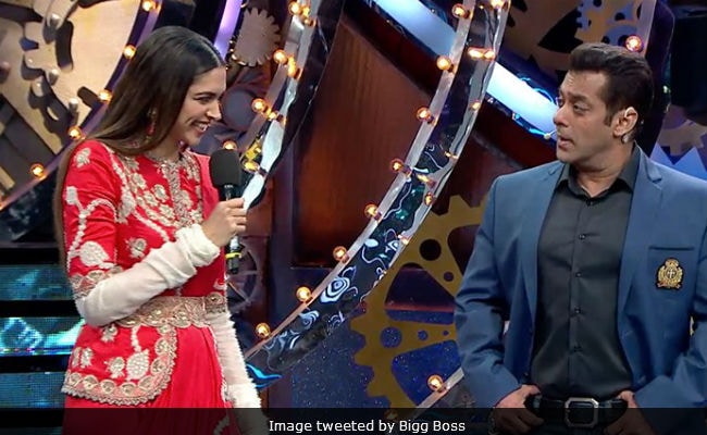 Bigg Boss 11: Deepika Padukone And Ranveer Singh Have No Scenes In Padmavati, She Told Salman Khan