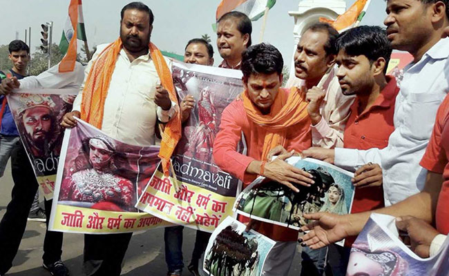 'Padmavati' Row: Protests Outside Director Sanjay Leela Bhansali's Office