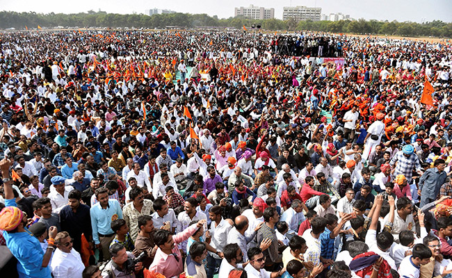 Massive Rajput Protests In Gandhinagar, Surat Against 'Padmavati'