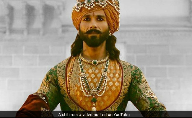<I>Padmavati</i> Star Shahid Kapoor Says Film 'Will Eventually Come Out In Full Force'