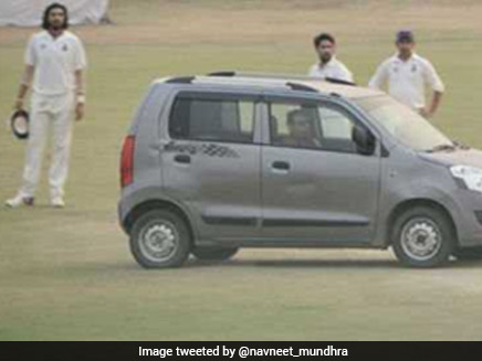 Ranji Trophy: Man Arrested For Driving Car Onto Pitch During Delhi-Uttar Pradesh Match