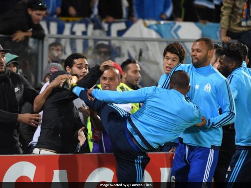 Patrice Evra Suspended by Marseille, Charged By UEFA For Karate Kick On Own Fan
