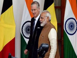 PM Modi Meets Belgium's King Philippe, Discusses Strengthening Bilateral Ties PM Modi Meets Belgium's King Philippe, Discusses Strengthening Bilateral Ties