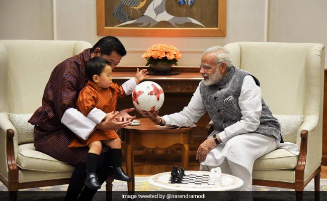 PM Modi Plays Catch With Bhutan's Prince. Too Cute, Says Twitter