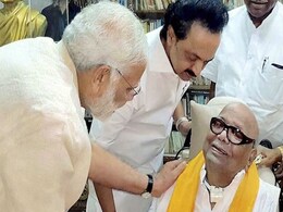 Timing Of PM Modi's Meeting With DMK's Karunanidhi Fuels Talk Timing Of PM Modi's Meeting With DMK's Karunanidhi Fuels Talk