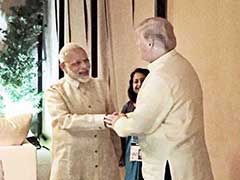 PM Modi, Donald Trump Shake Hands At ASEAN Dinner, Meeting Tomorrow