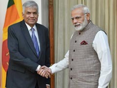 श्रीलंकाई प्रधानमंत्री रानिल विक्रमसिंघे से मिले प्रधानमंत्री नरेंद्र मोदी