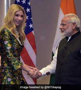 Ivanka Trump In India Live: GE Summit Begins On Colourful Note