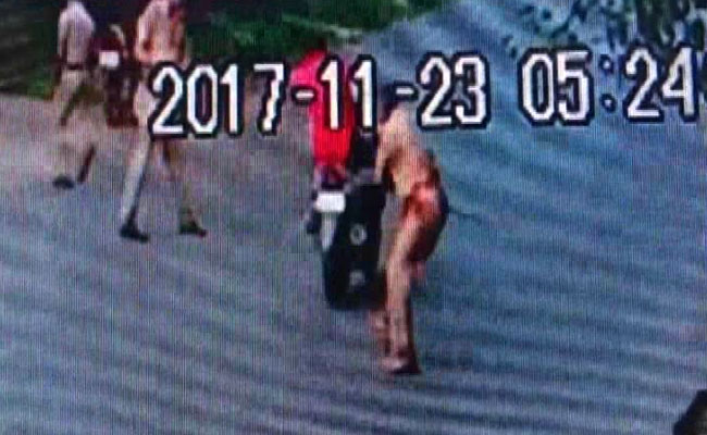 Watch: Tamil Nadu Policeman Suspended For Hitting Moving Biker With Stick