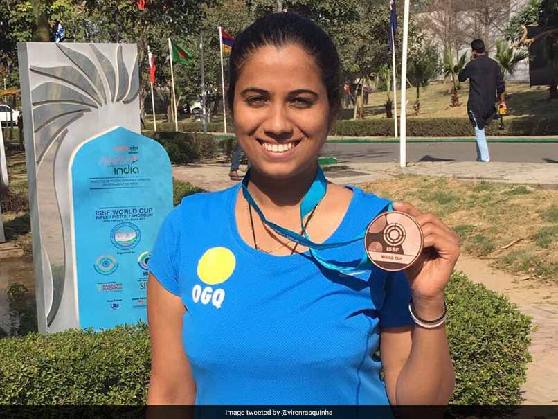 Pooja Ghatkar, Shahzar Rizvi Win Gold at Commonwealth Shooting Championship