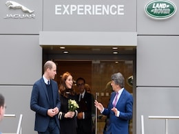 Royal Couple William And Kate Take A Tour Of Jaguar Land Rover's Solihull Plant Royal Couple William And Kate Take A Tour Of Jaguar Land Rover's Solihull Plant