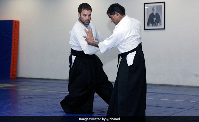 Rahul Gandhi, Aikido Black Belt. Photos He Promised Shared By Congress