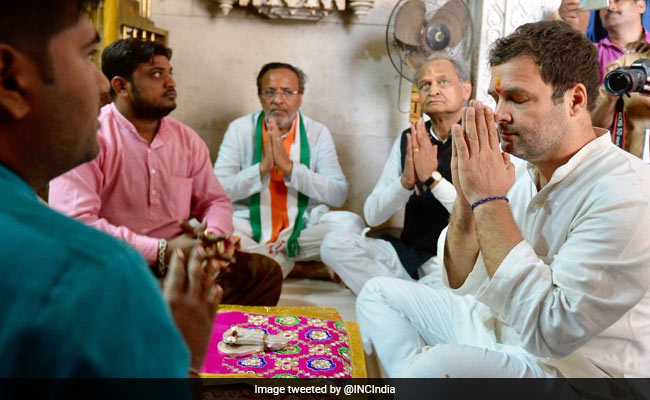 I'm A Devotee Of Lord Shiva: Rahul Gandhi On His Temple Visits In Gujarat