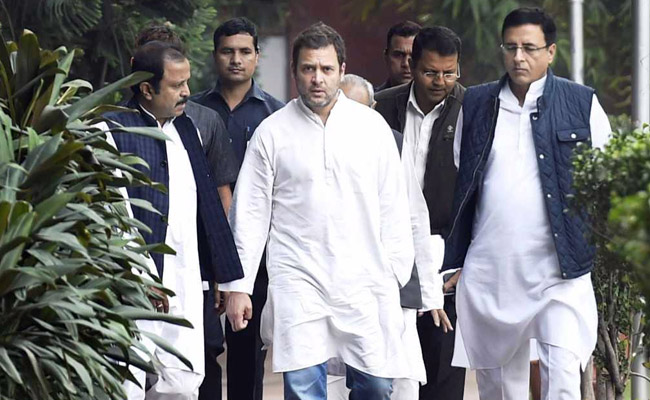 Many Resign From Madhya Pradesh Congress Unit Ahead Of Rahul Gandhi's Visit