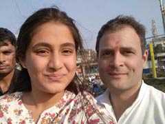 Gujarat Assembly Elections 2017: On Campaign Trail, Girl Gets On Rahul Gandhi's Van For Selfie