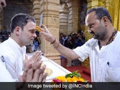 Rahul Gandhi Listed As 'Non-Hindu' Visitor At Somnath Temple, Row Erupts