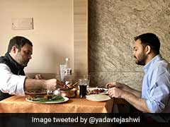 After Lunch With Rahul Gandhi, Tejashwi Yadav Tweets 'Feel Appreciated'
