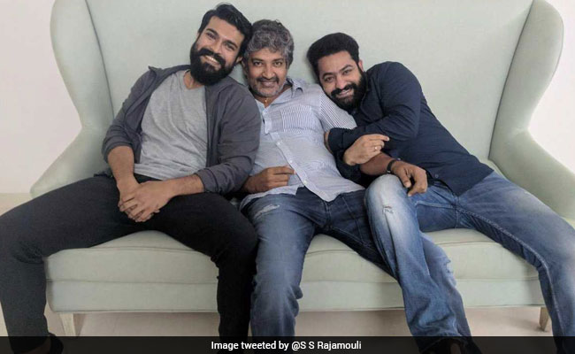 Ramcharan Sexvidos - This Pic Of Baahubali Director With Junior NTR And Ram Charan Is Going Viral