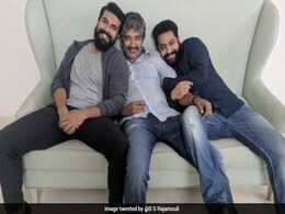 This Pic Of <i>Baahubali</i> Director With Junior NTR And Ram Charan Is Going Viral This Pic Of <i>Baahubali</i> Director With Junior NTR And Ram Charan Is Going Viral