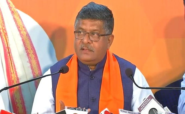 Reveal Roadmap For Patidar Reservation: Ravi Shankar Prasad Dares Congress