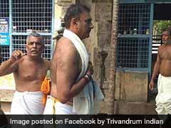 Ravi Shastri, Shikhar Dhawan Visit Renowned Thiruvananthapuram Temple Ahead Of Final T20I