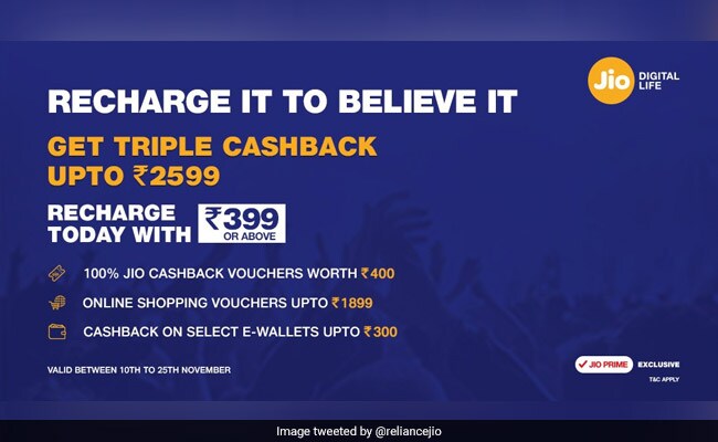 reliance jio cashback jio twitter