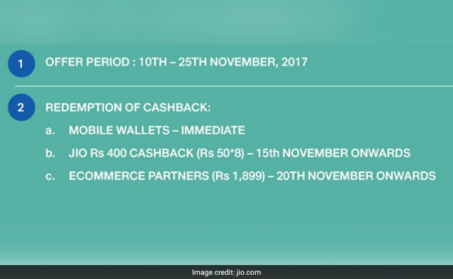 reliance jio cashback jio website