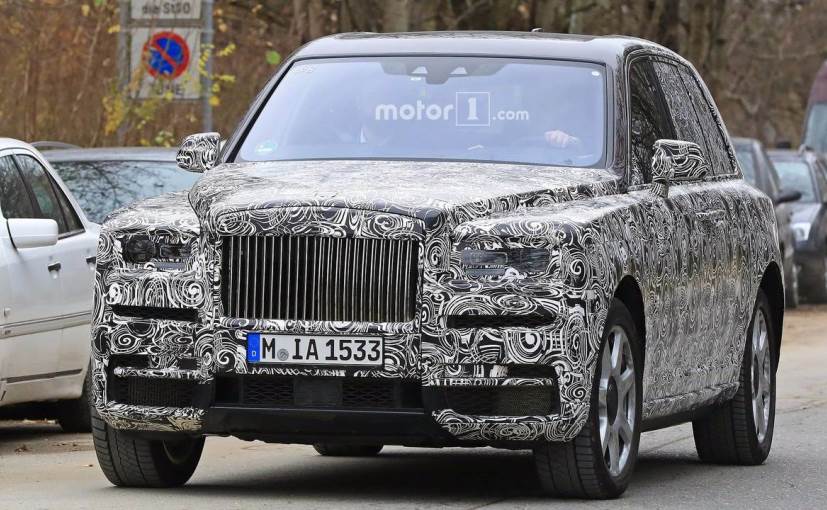 Rolls-Royce Cullinan Spotted Testing Again With New Production Parts
