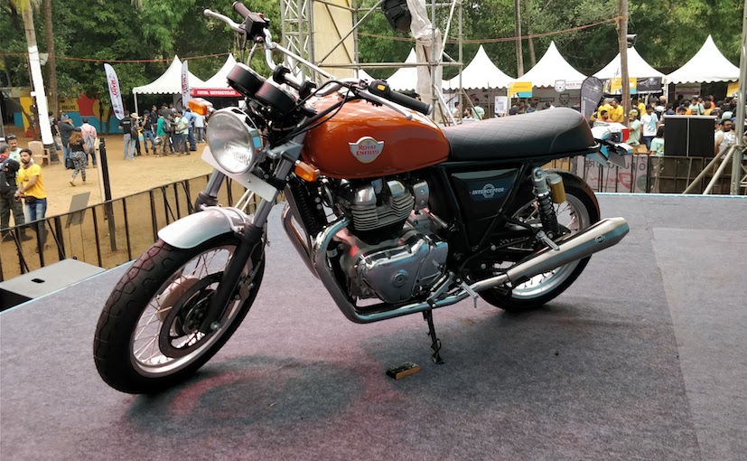 Prince William Checks Out A Royal Enfield Interceptor 650